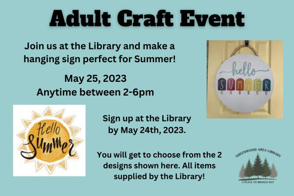 Adult Craft Day