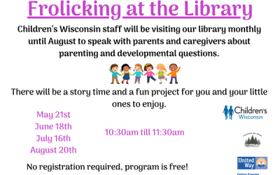 Frolicking at the Library