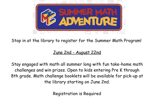 Summer Math Adventure
