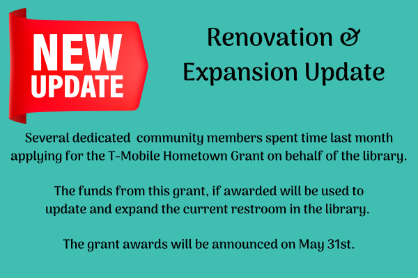 Library Renovation & Expansion Update